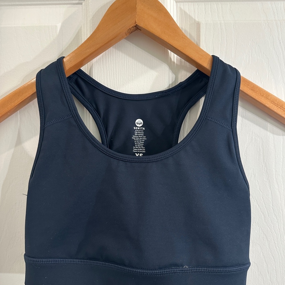 Senita Athletics Midnight Blue Sports Bra